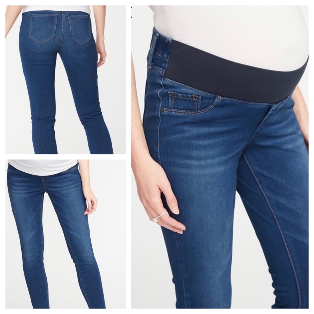 Old Navy Rockstar Super Skinny Maternity Jeans